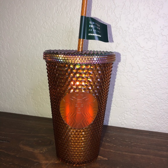50th Anniversary Starbucks grande studded cup 🧡 - Picture 2 of 6